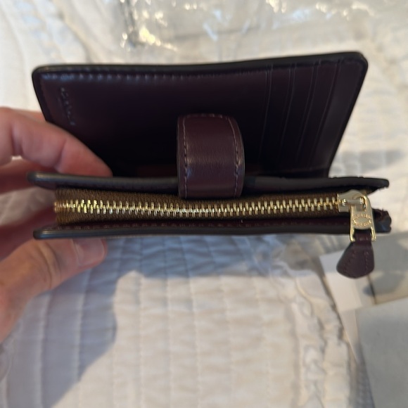 New coach wallet khaki berry multi - Picture 4 of 5